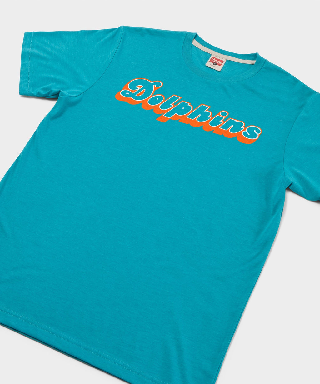 Miami Dolphins Wordmark '80 T-Shirt product image 2