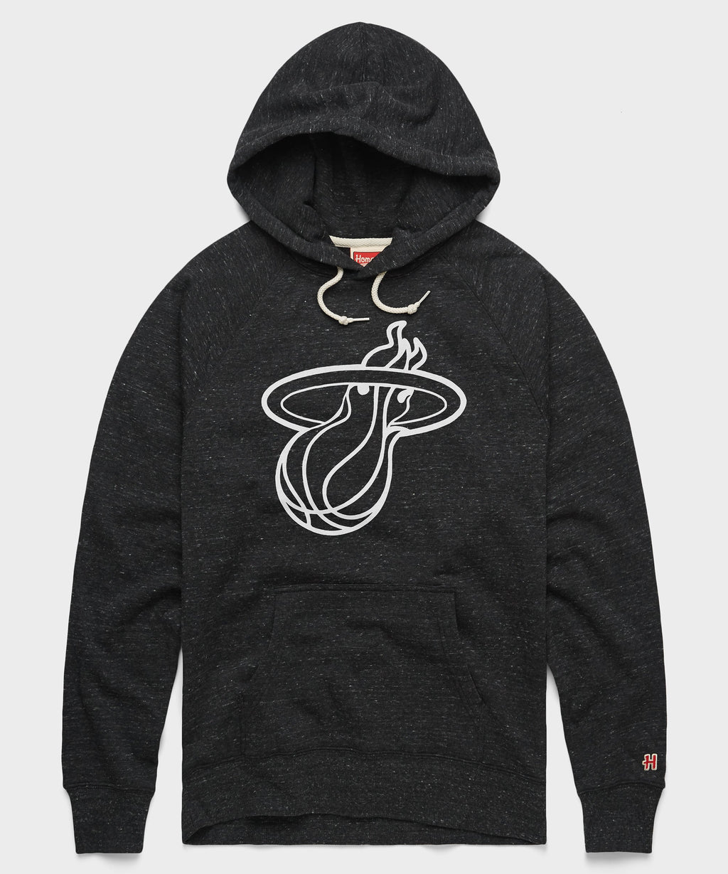 Miami Heat Blacktop Logo Hoodie product image 1