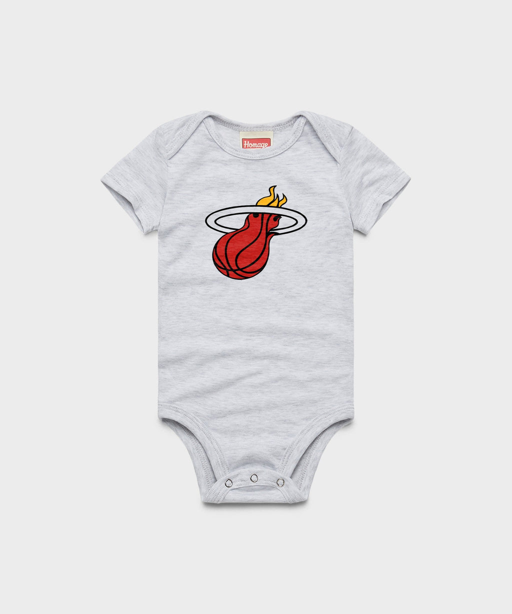 Miami Heat Logo Baby One Piece