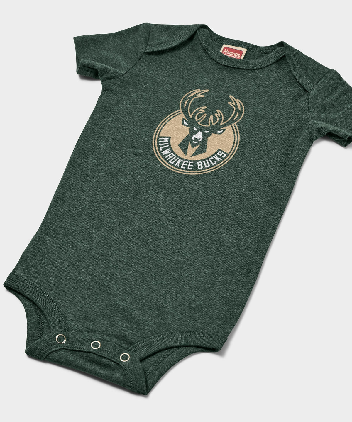 Milwaukee Bucks Logo Baby One Piece