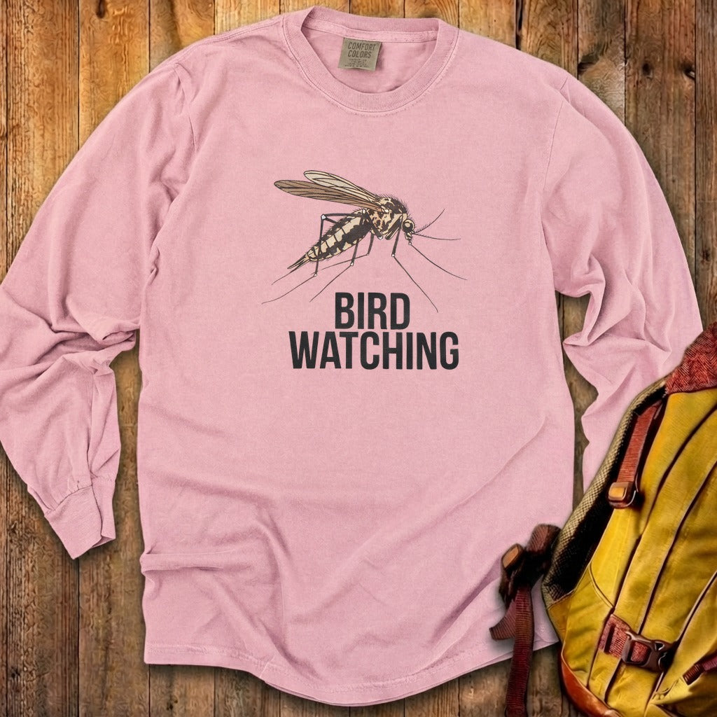 Mosquito Bird Watching Cotton Long Sleeve product image 7