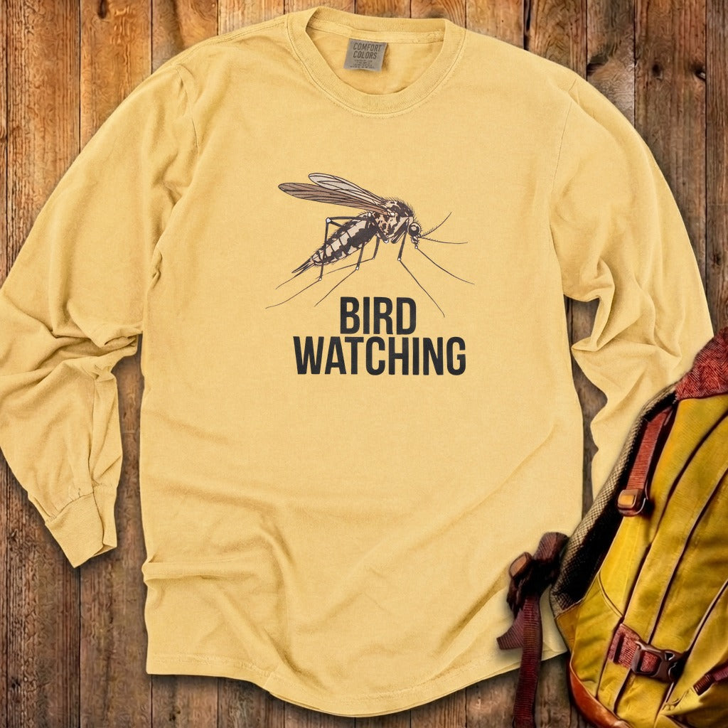 Mosquito Bird Watching Cotton Long Sleeve product image 9