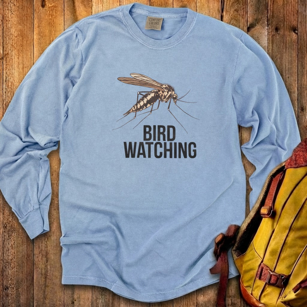 Mosquito Bird Watching Cotton Long Sleeve product image 11