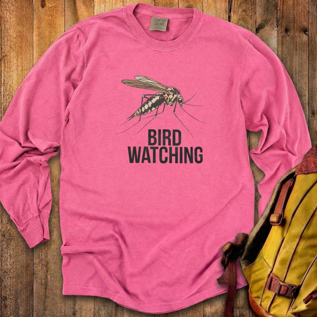 Mosquito Bird Watching Cotton Long Sleeve product image 15