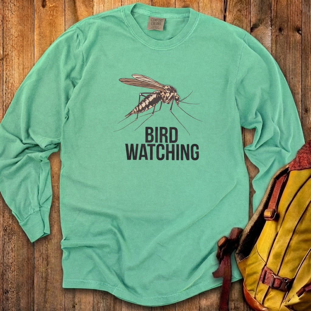 Mosquito Bird Watching Cotton Long Sleeve product image 19