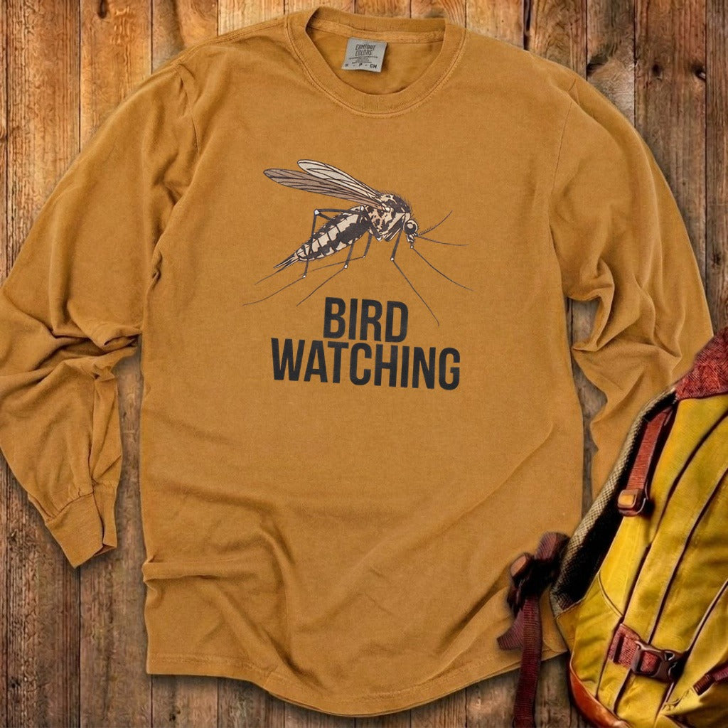 Mosquito Bird Watching Cotton Long Sleeve product image 23