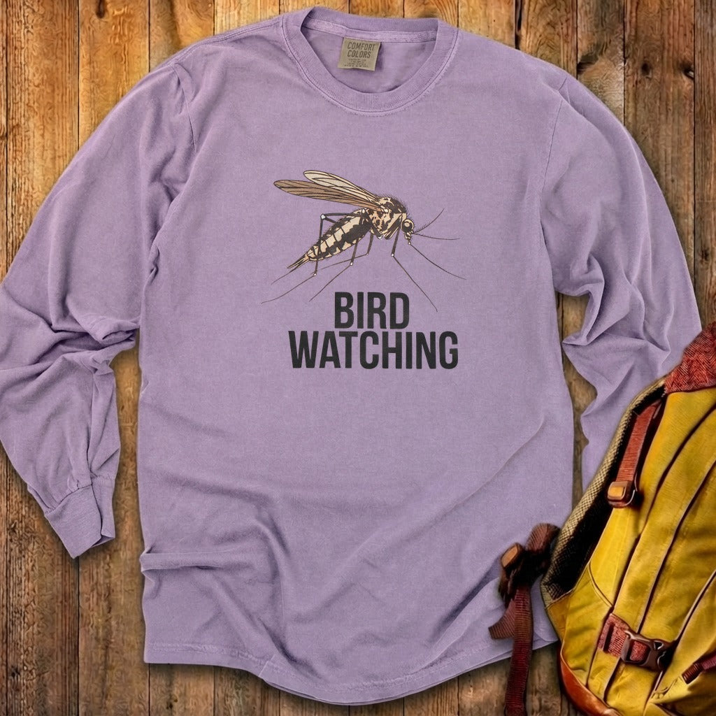 Mosquito Bird Watching Cotton Long Sleeve product image 25