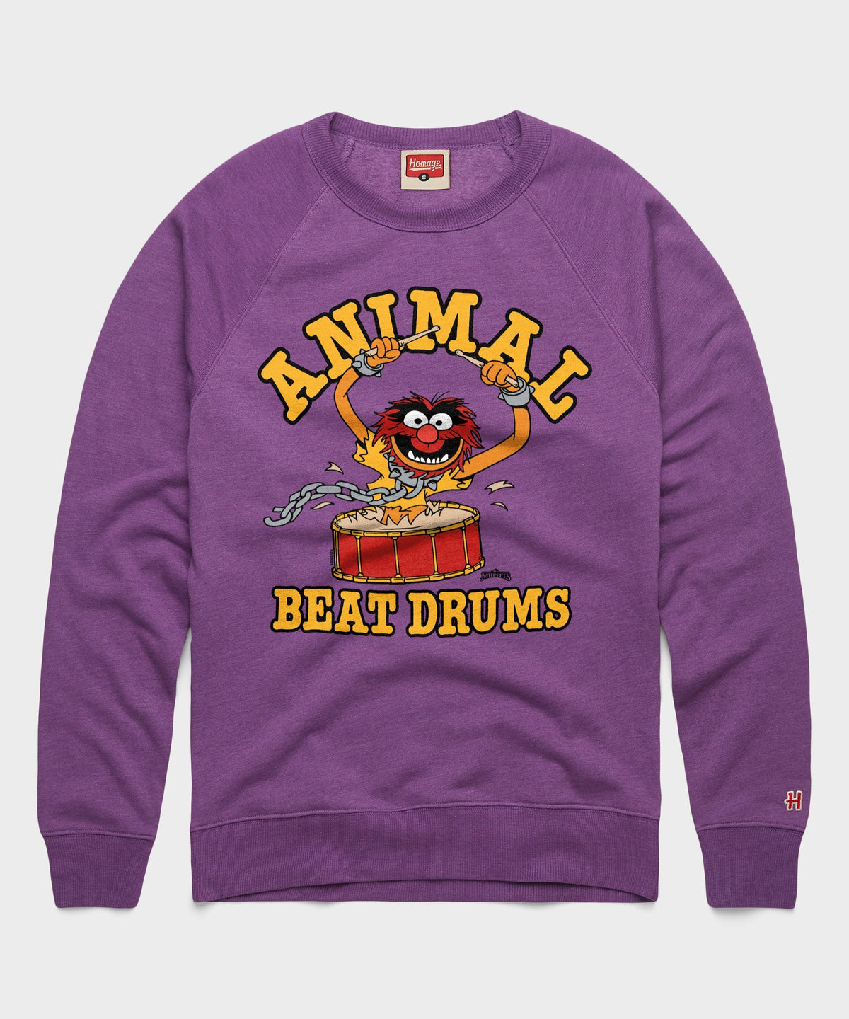 Muppets Animal Beat Drums Crewneck product image 1