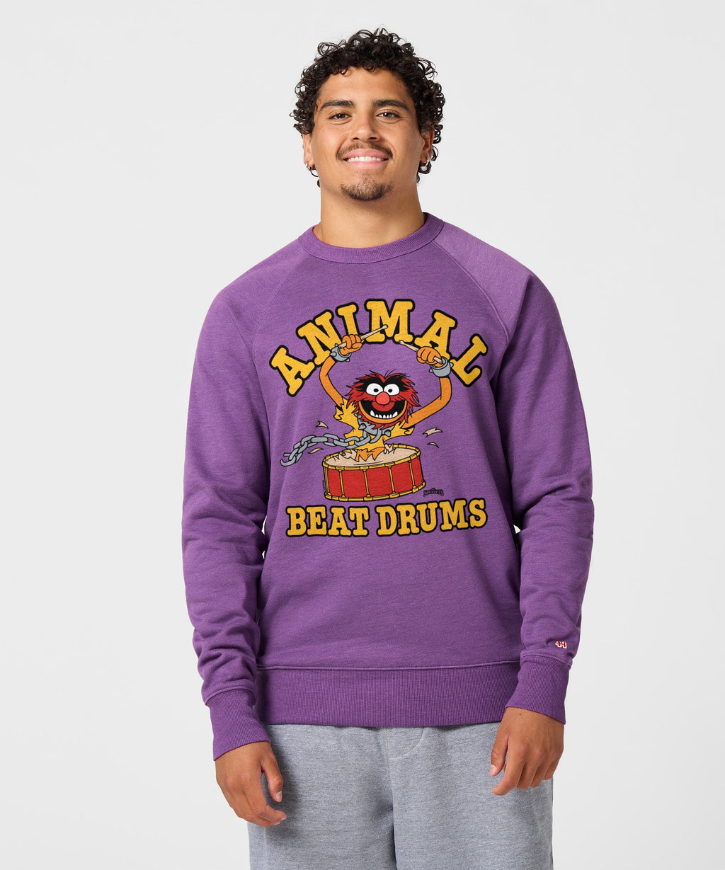 Muppets Animal Beat Drums Crewneck product image 3