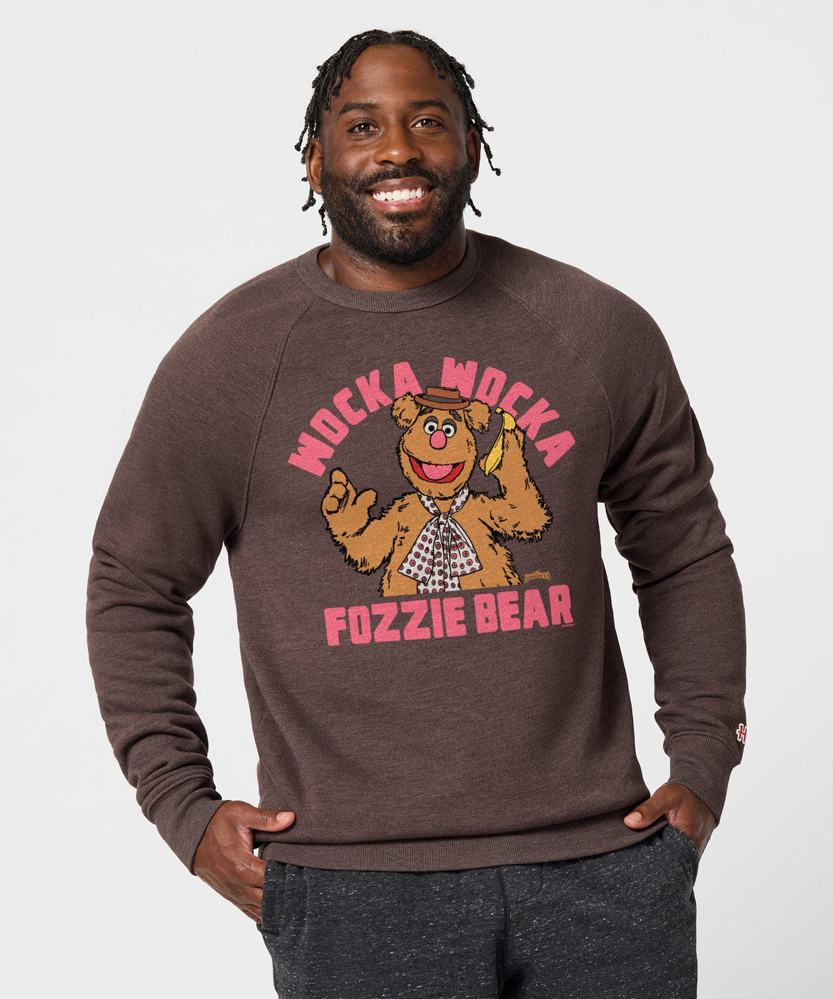 Muppets Fozzie Bear Wocka Crewneck product image 3
