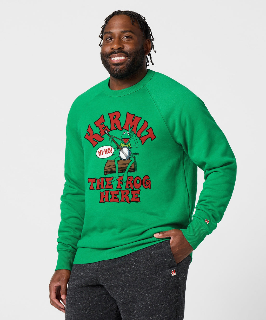 Muppets Kermit The Frog Here Crewneck product image 3