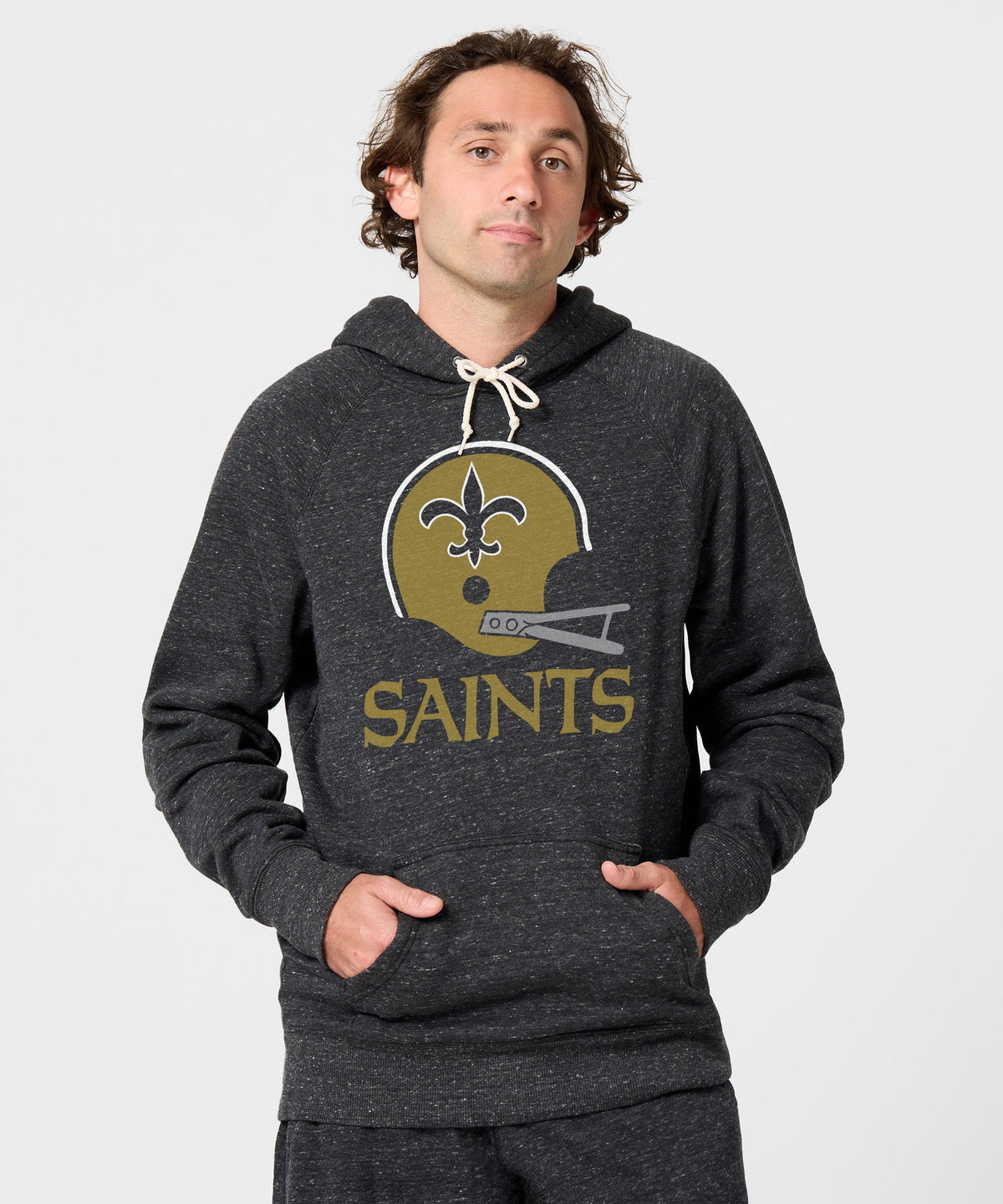 New Orleans Saints Big Helmet Hoodie product image 3