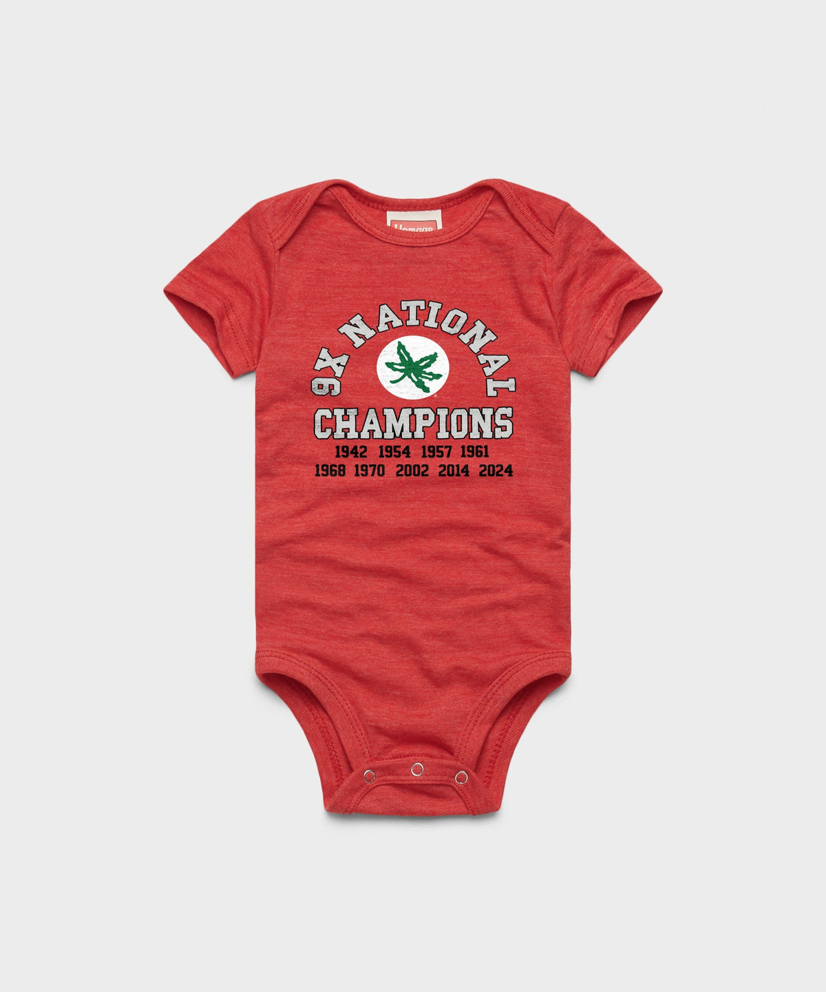 Ohio State 9x National Champions Baby One Piece