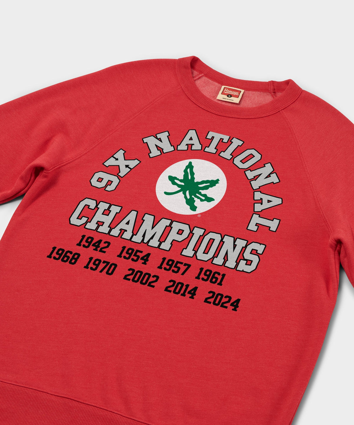 Ohio State 9x National Champions Crewneck product image 2
