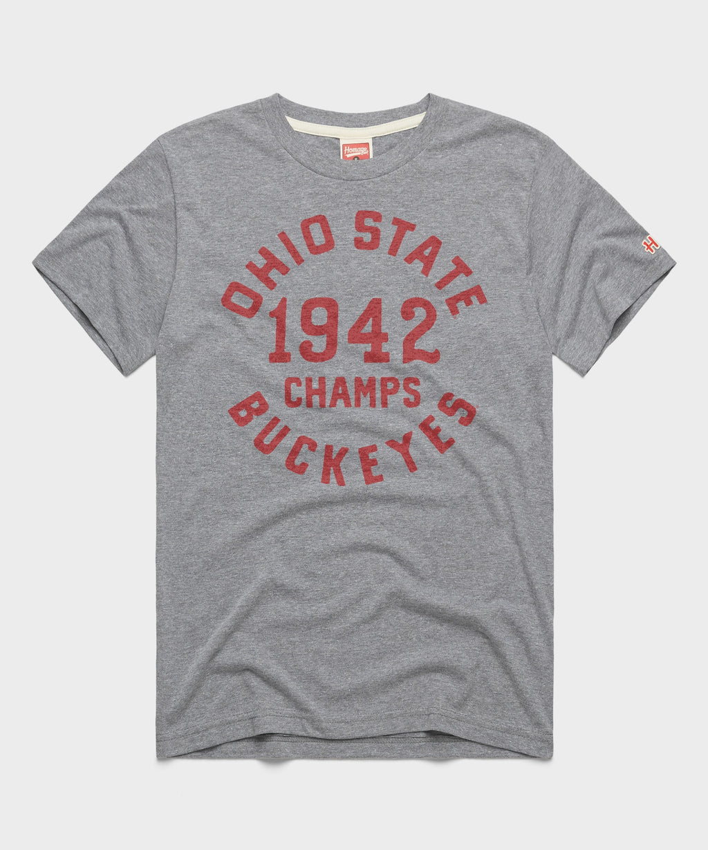 Ohio State Buckeyes 1942 National Champs T-Shirt product image 1