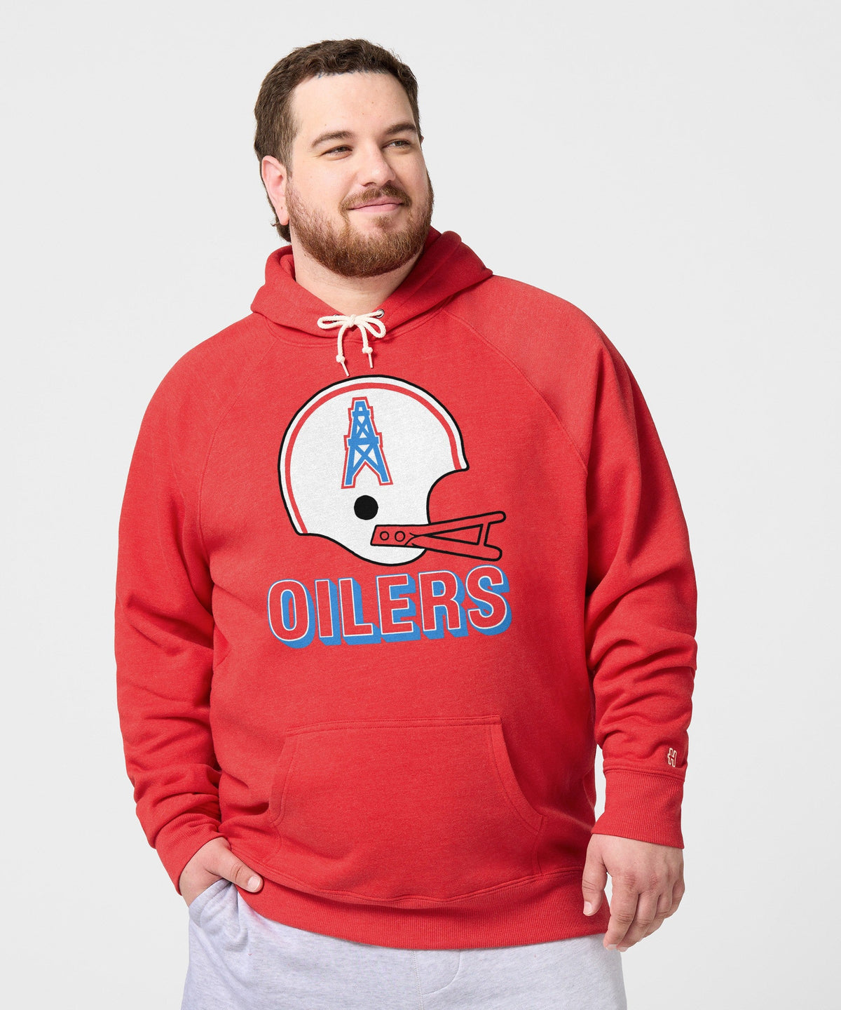 Oilers Football Big Helmet Hoodie product image 3