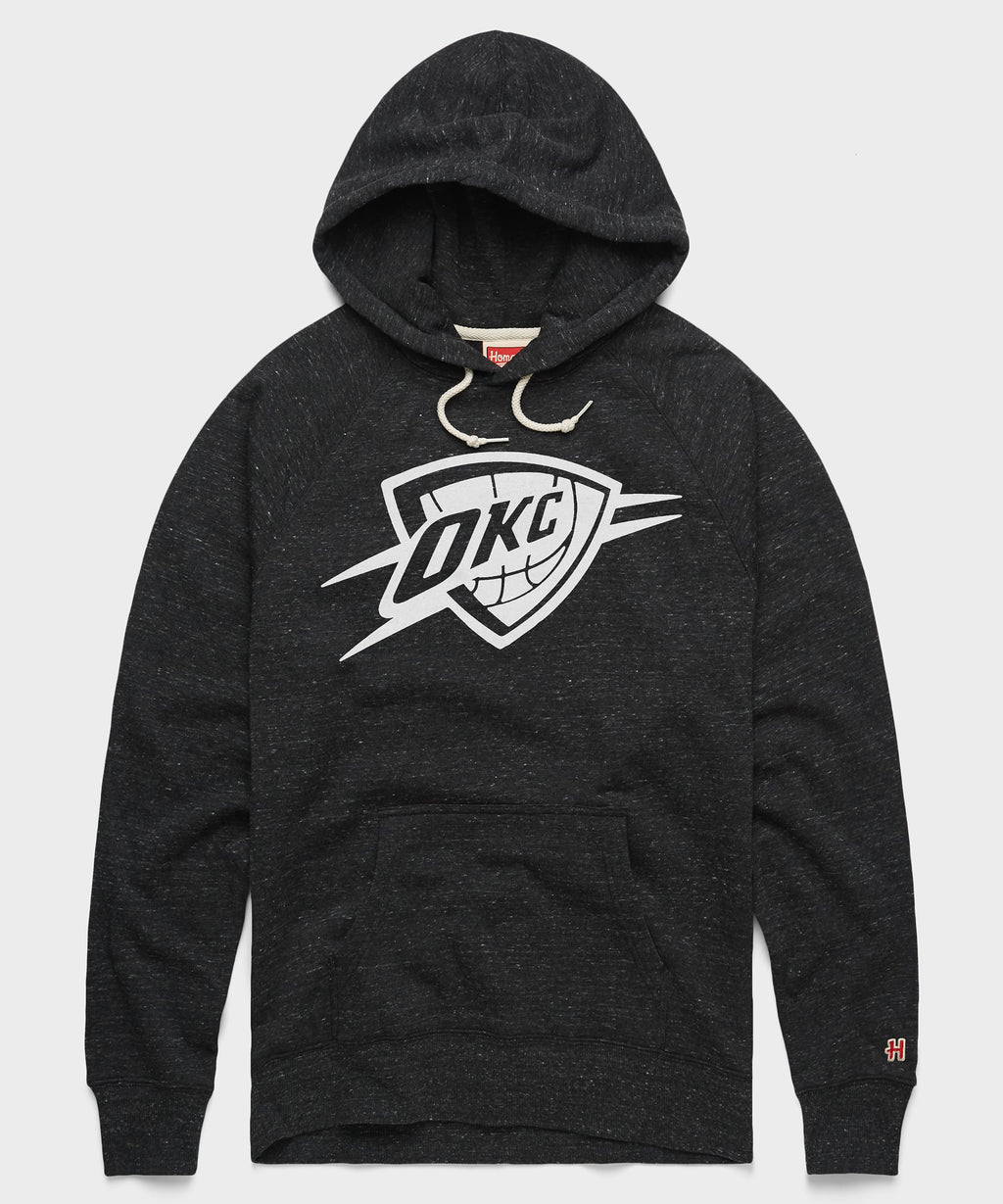 Oklahoma City Thunder Blacktop Logo Hoodie product image 1