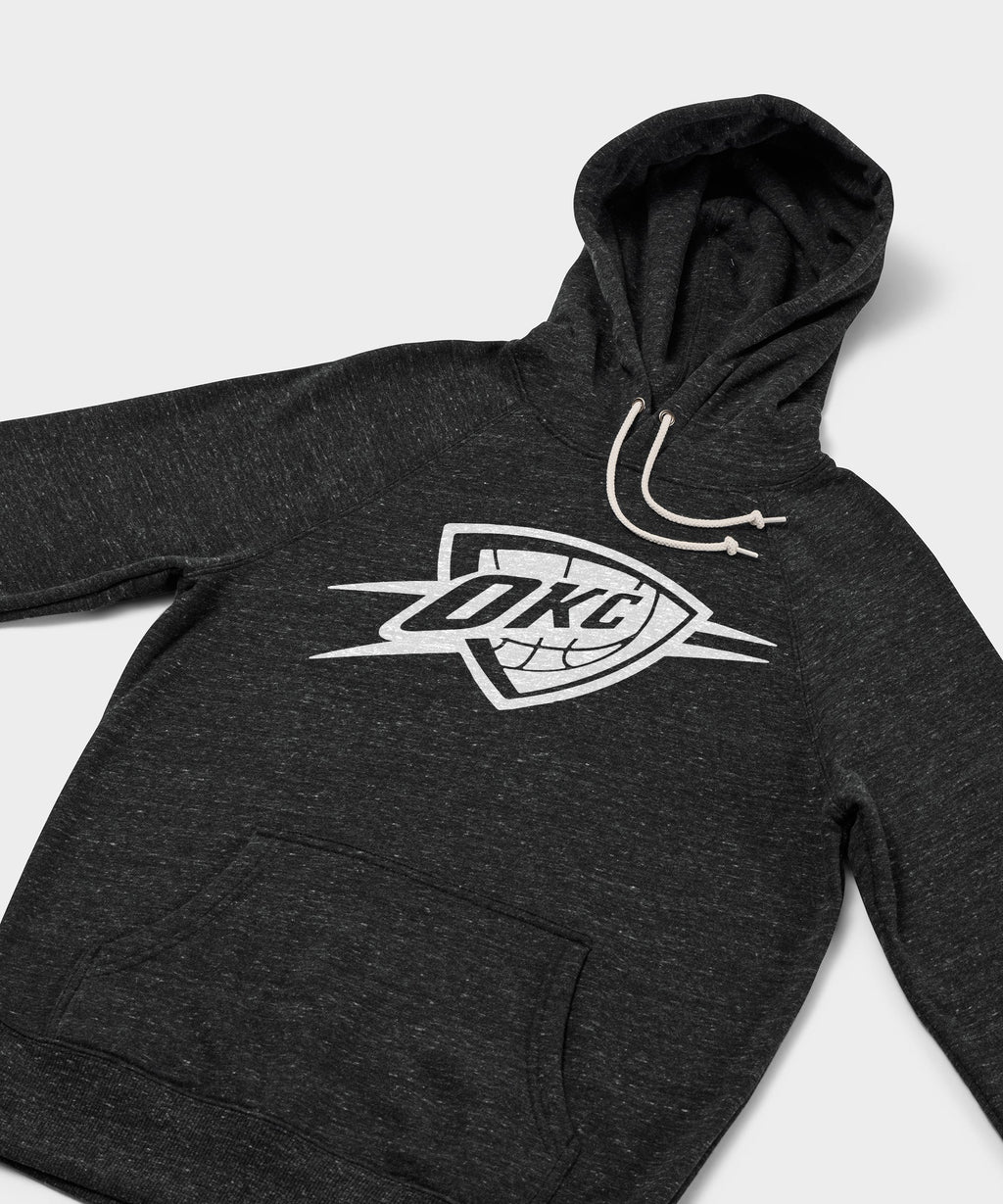 Oklahoma City Thunder Blacktop Logo Hoodie product image 2