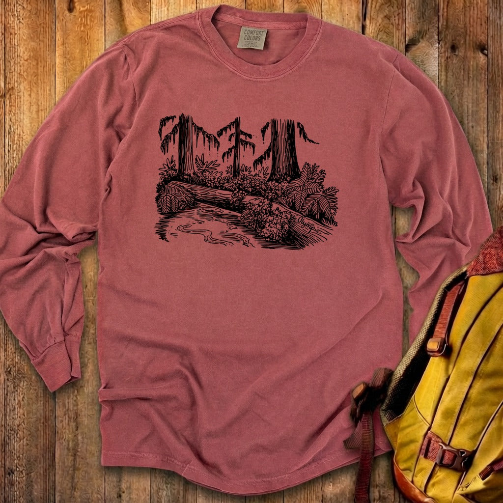 Olympic Line Drawing Cotton Long Sleeve product image 13