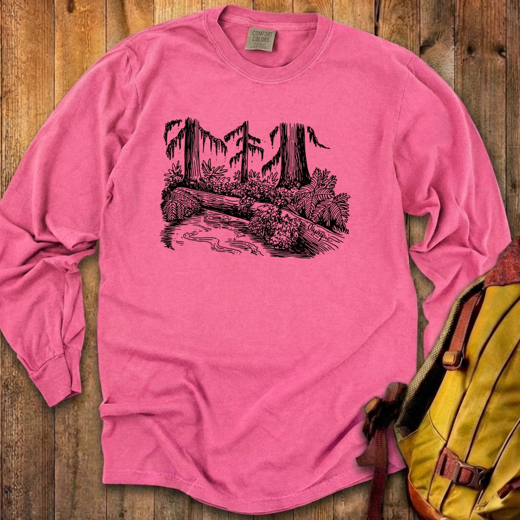 Olympic Line Drawing Cotton Long Sleeve product image 15