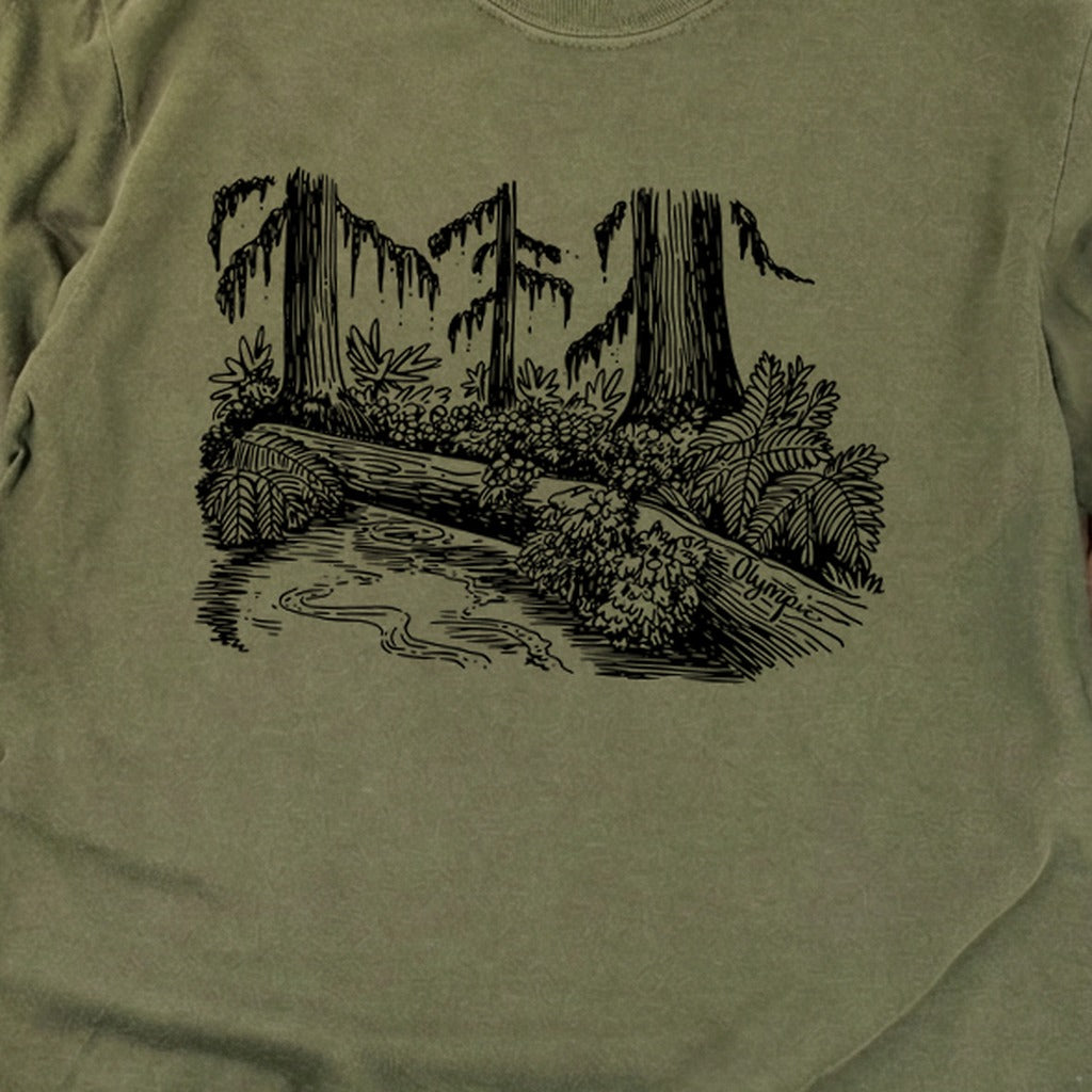 Olympic Line Drawing Cotton Long Sleeve product image 18