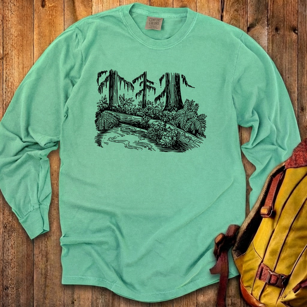 Olympic Line Drawing Cotton Long Sleeve product image 19