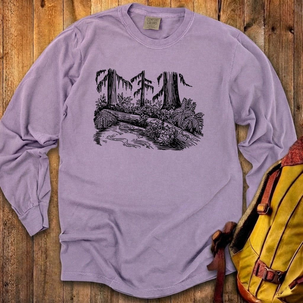 Olympic Line Drawing Cotton Long Sleeve product image 25