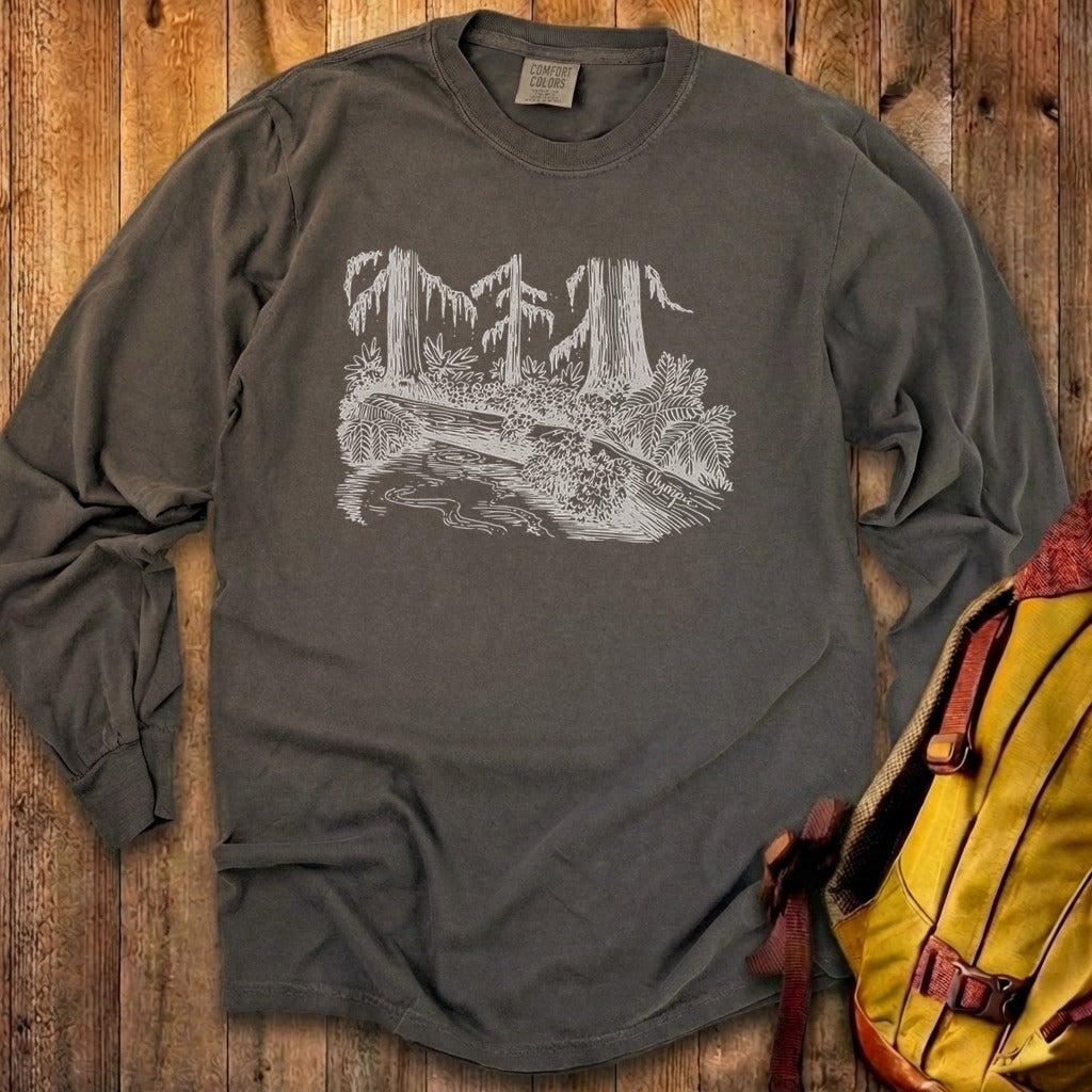 Olympic Line Drawing Cotton Long Sleeve product image 27