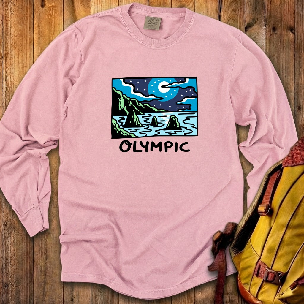 Olympic at Night Cotton Long Sleeve product image 7