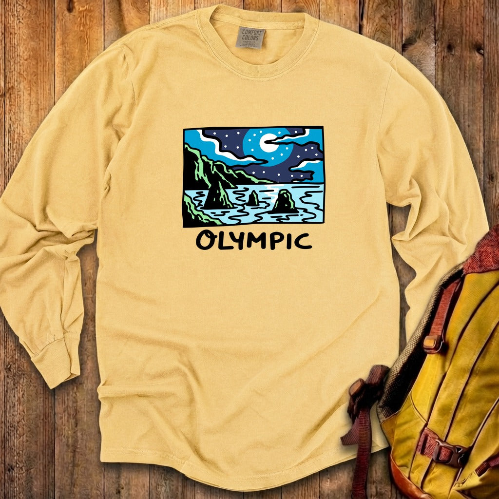 Olympic at Night Cotton Long Sleeve product image 11