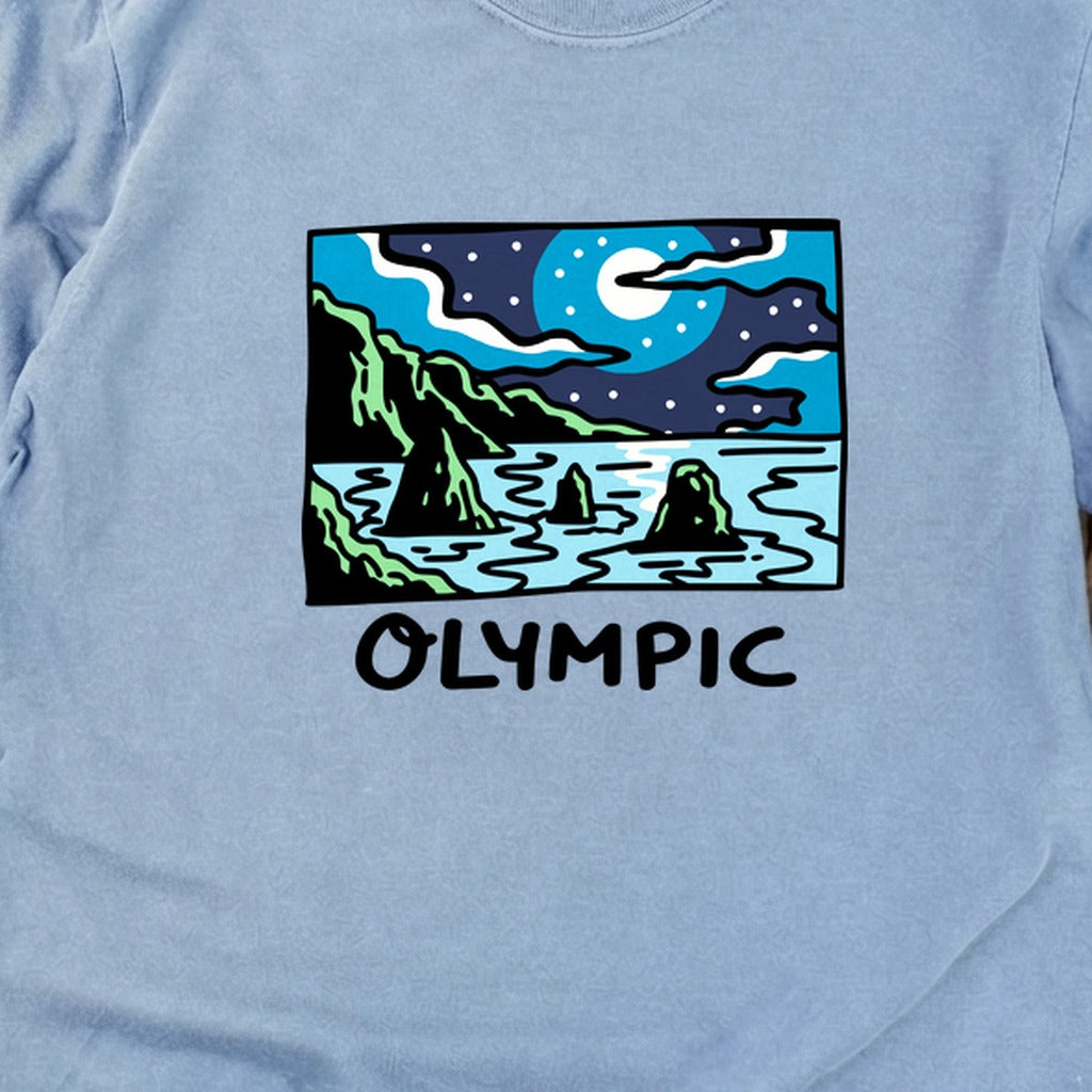 Olympic at Night Cotton Long Sleeve product image 14