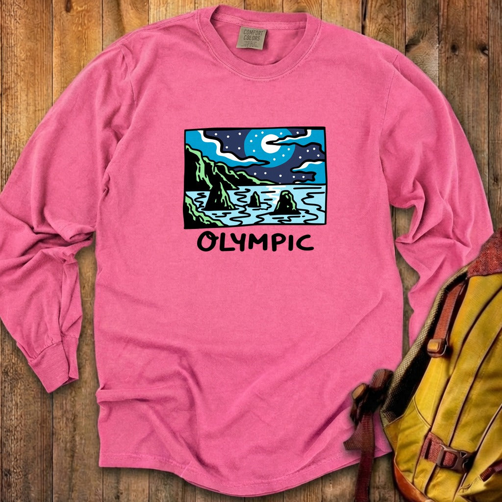 Olympic at Night Cotton Long Sleeve product image 17