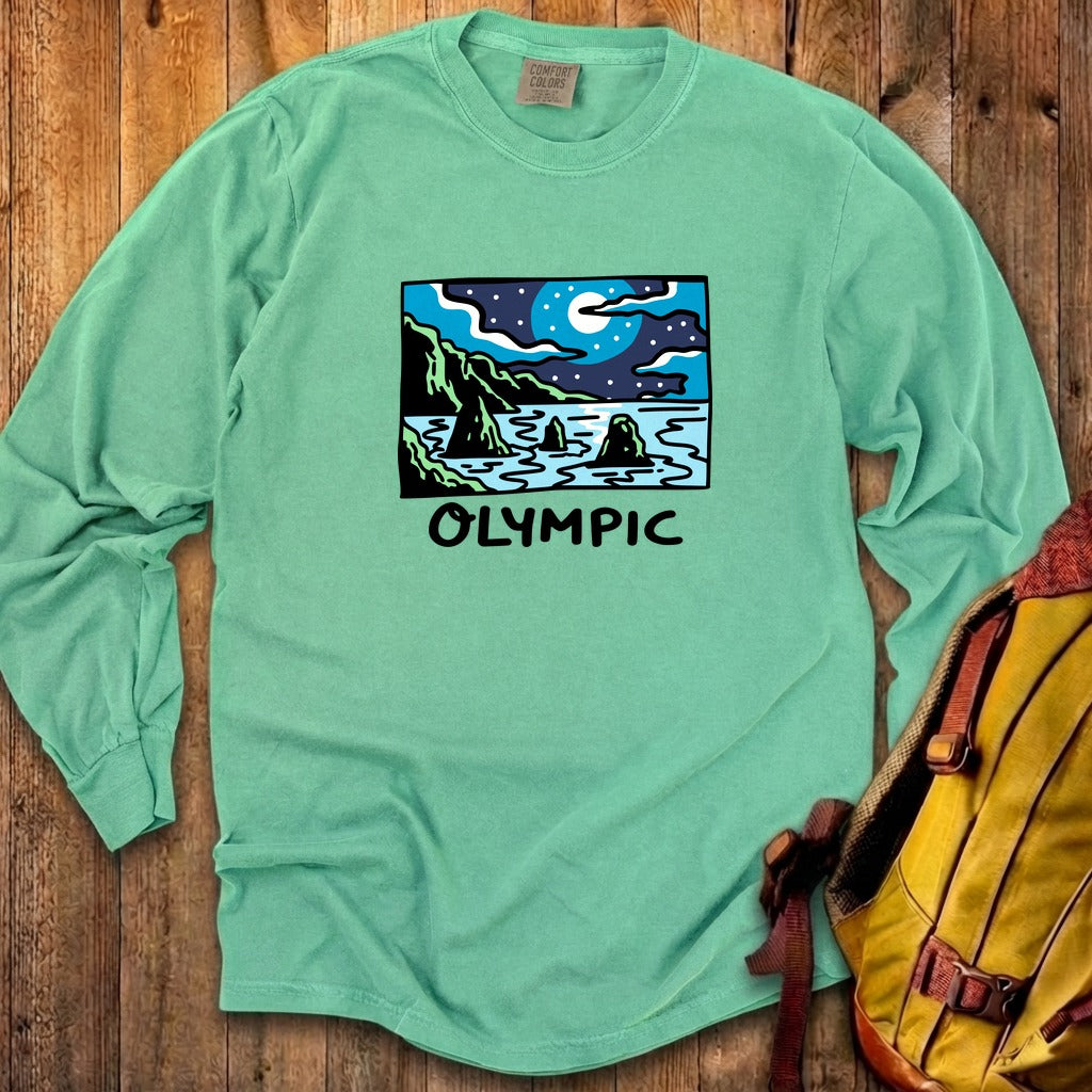 Olympic at Night Cotton Long Sleeve product image 19