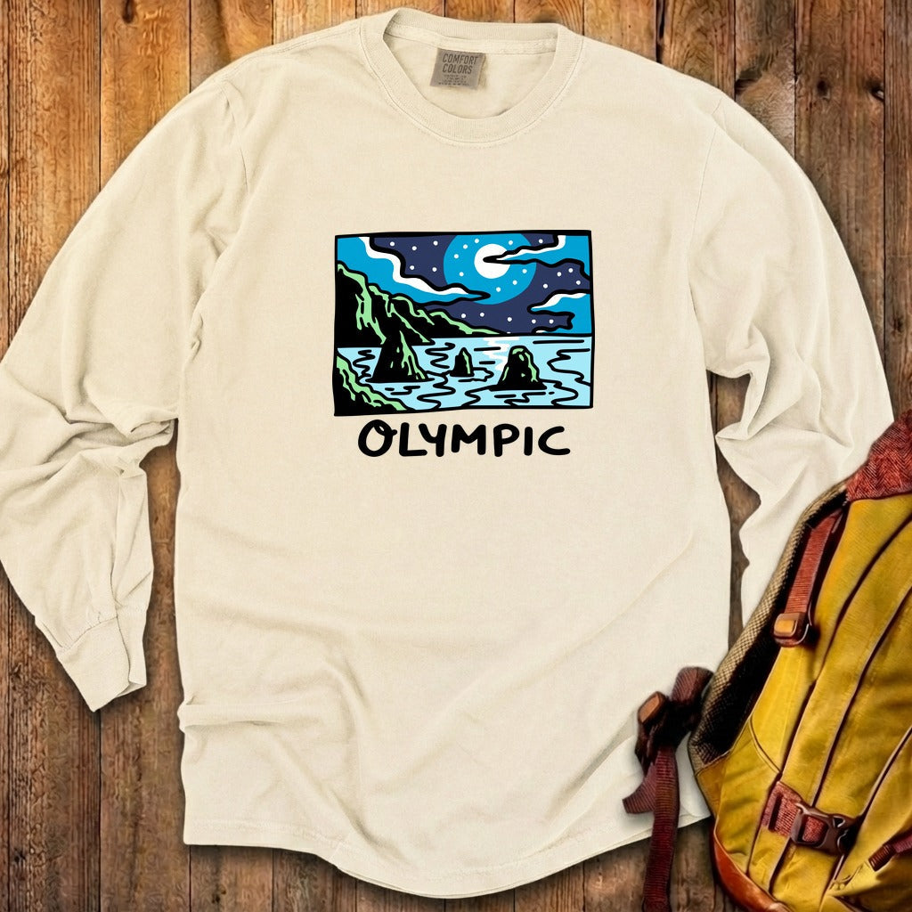 Olympic at Night Cotton Long Sleeve product image 21