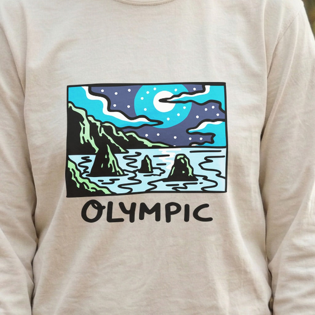 Olympic at Night Cotton Long Sleeve product image 6