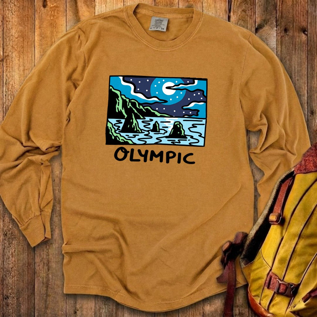 Olympic at Night Cotton Long Sleeve product image 23