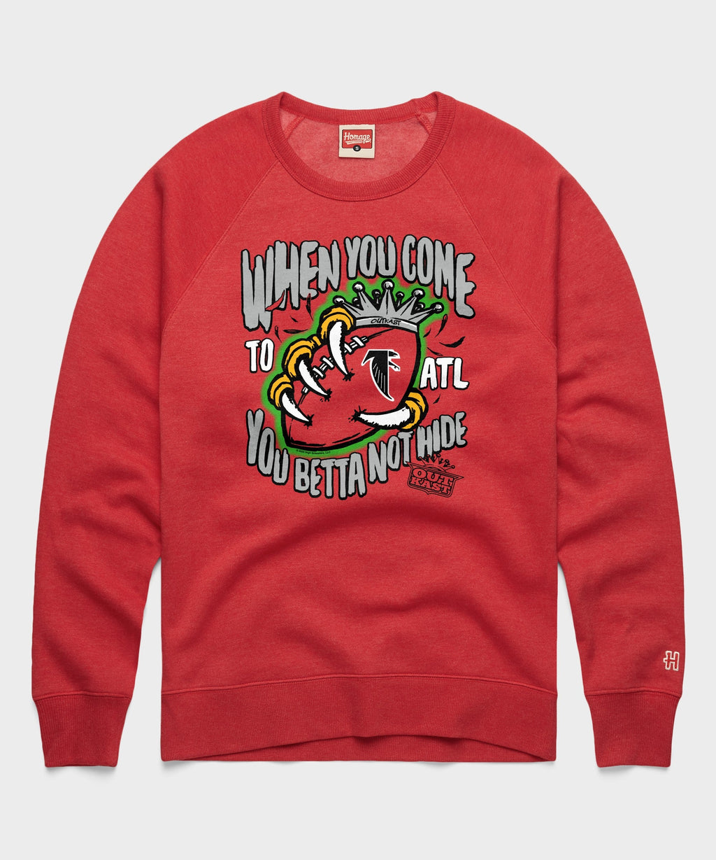 Outkast x Atlanta Falcons You Betta Not Hide Crewneck product image 1