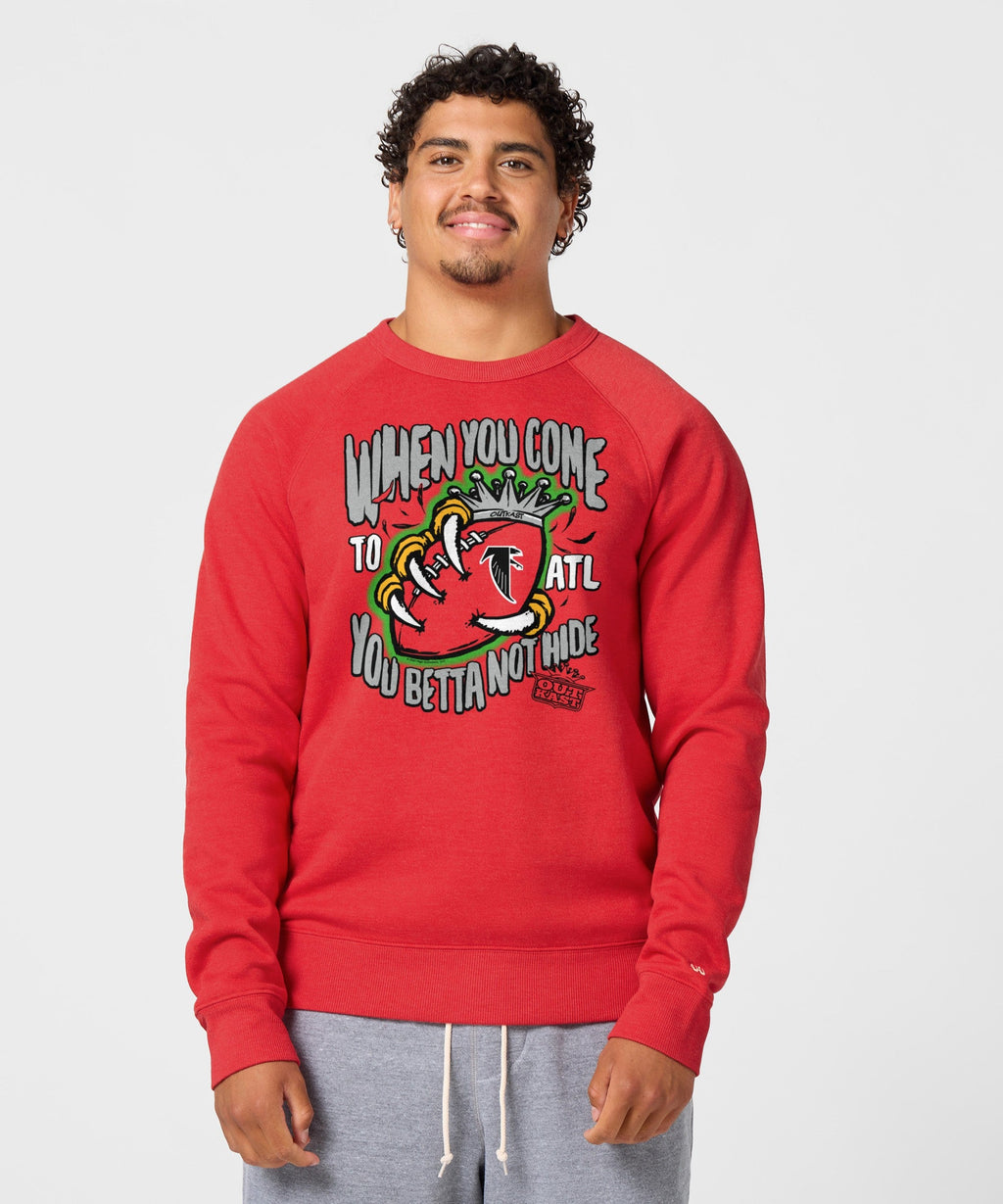 Outkast x Atlanta Falcons You Betta Not Hide Crewneck product image 3