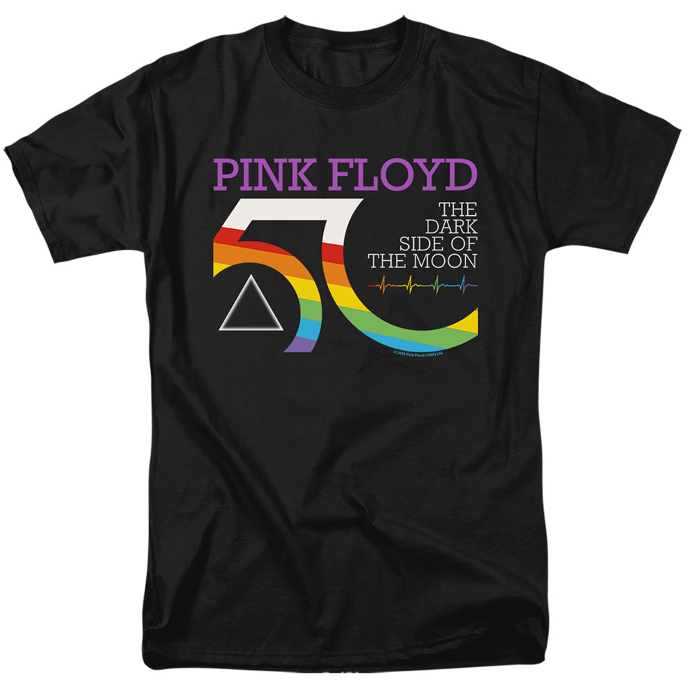 Pink Floyd - 50Th Logo Adult Regular Fit Short Sleeve product image 1