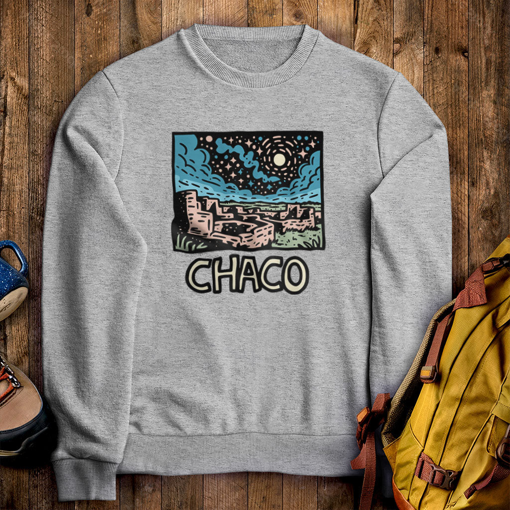 Chaco Culture National Historical Park at Night Crewneck product image 15