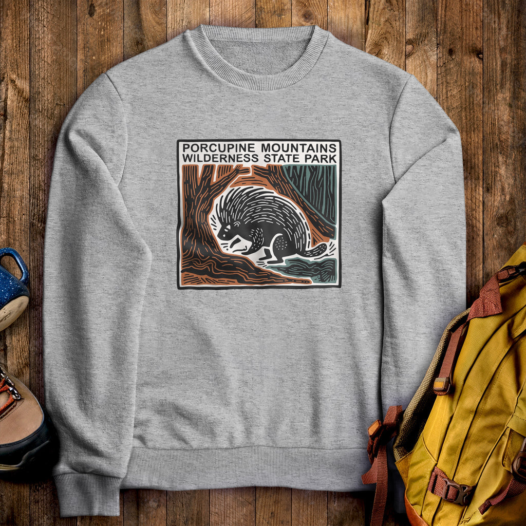 Porcupine Mountains Wilderness State Park Crewneck product image 1