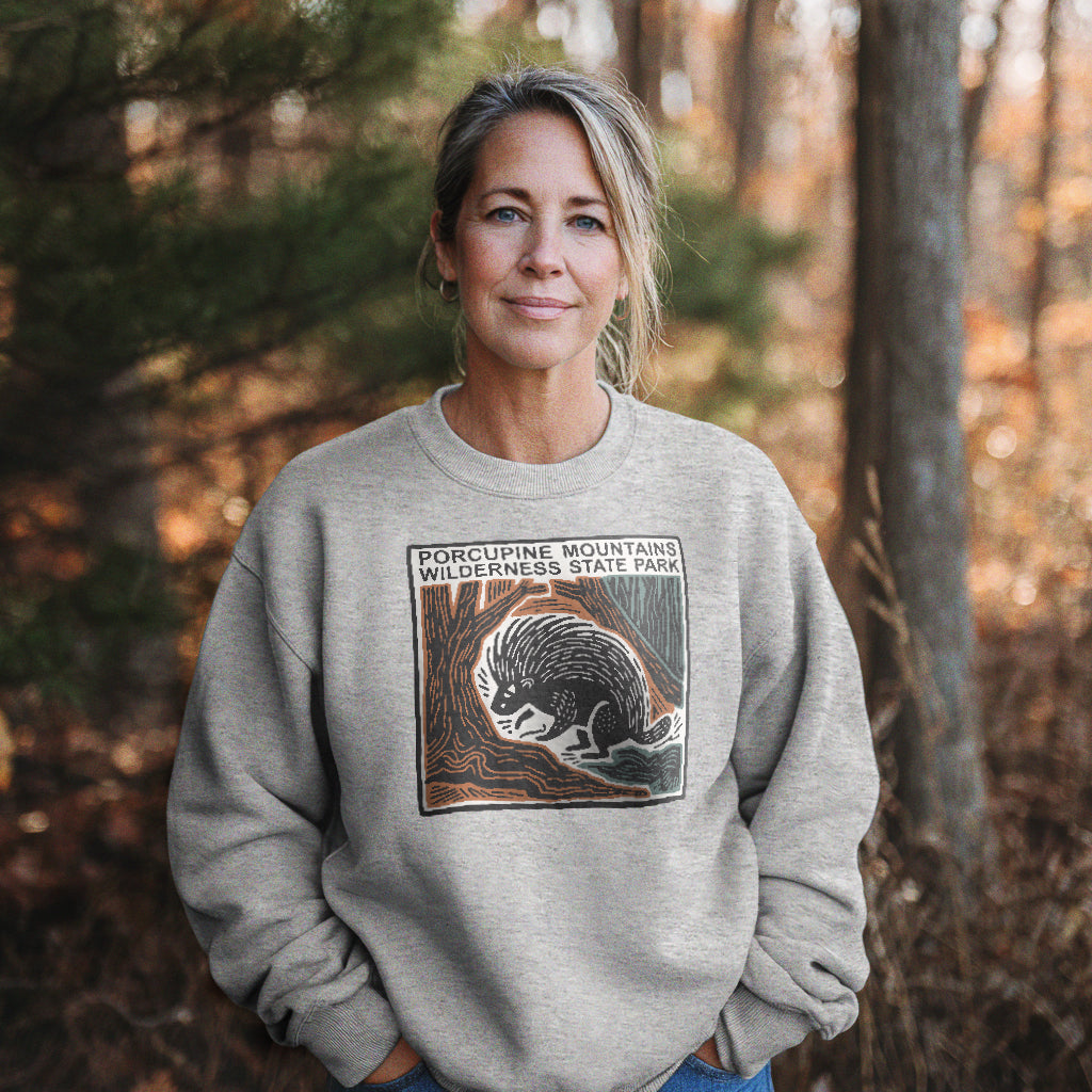 Porcupine Mountains Wilderness State Park Crewneck product image 3