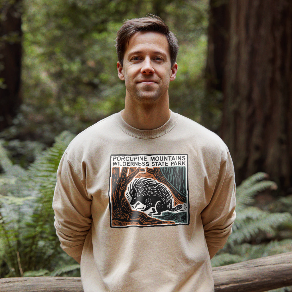 Porcupine Mountains Wilderness State Park Crewneck product image 4