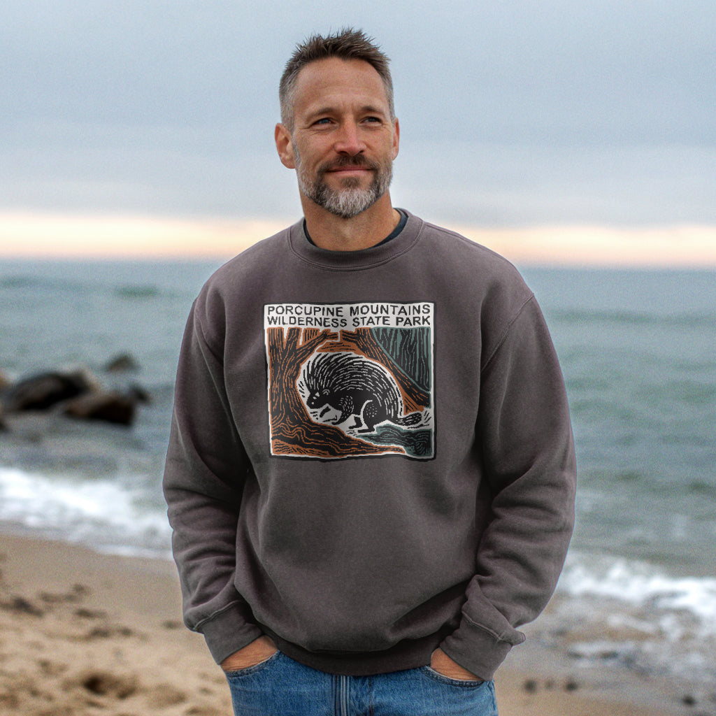 Porcupine Mountains Wilderness State Park Crewneck product image 5