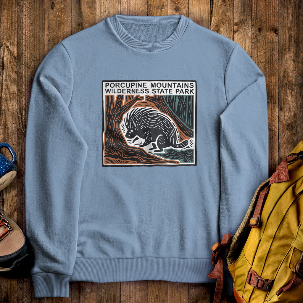 Porcupine Mountains Wilderness State Park Crewneck product image 7