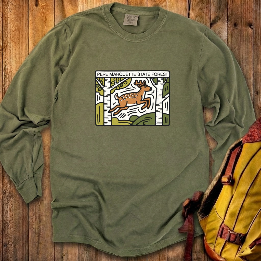 Pere Marquette River Cotton Long Sleeve product image 17