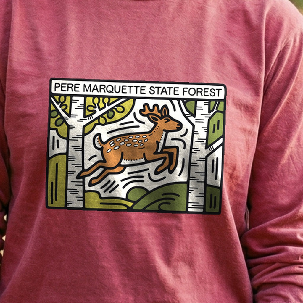 Pere Marquette River Cotton Long Sleeve product image 5