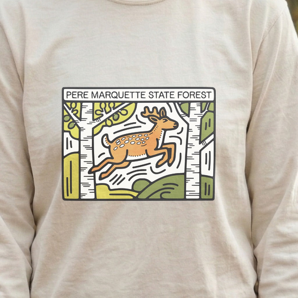 Pere Marquette River Cotton Long Sleeve product image 6