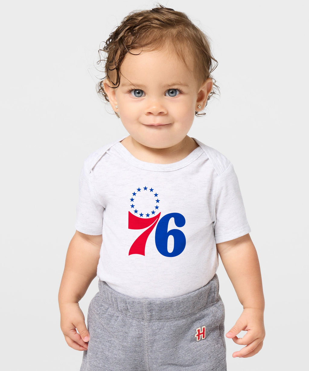 Philadelphia 76ers Logo Baby One Piece