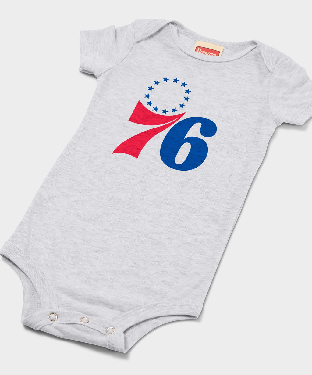 Philadelphia 76ers Logo Baby One Piece
